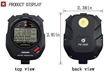 Amazon.com: Professional Timer Stopwatch, Digital Sports Stopwatch ...